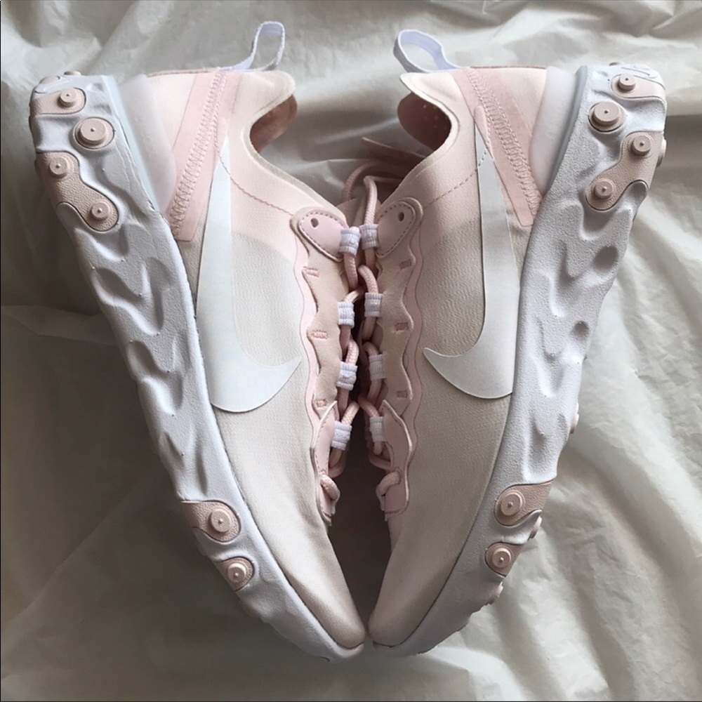 NWT Nike Element React Pale Pink - Picture 4 of 8